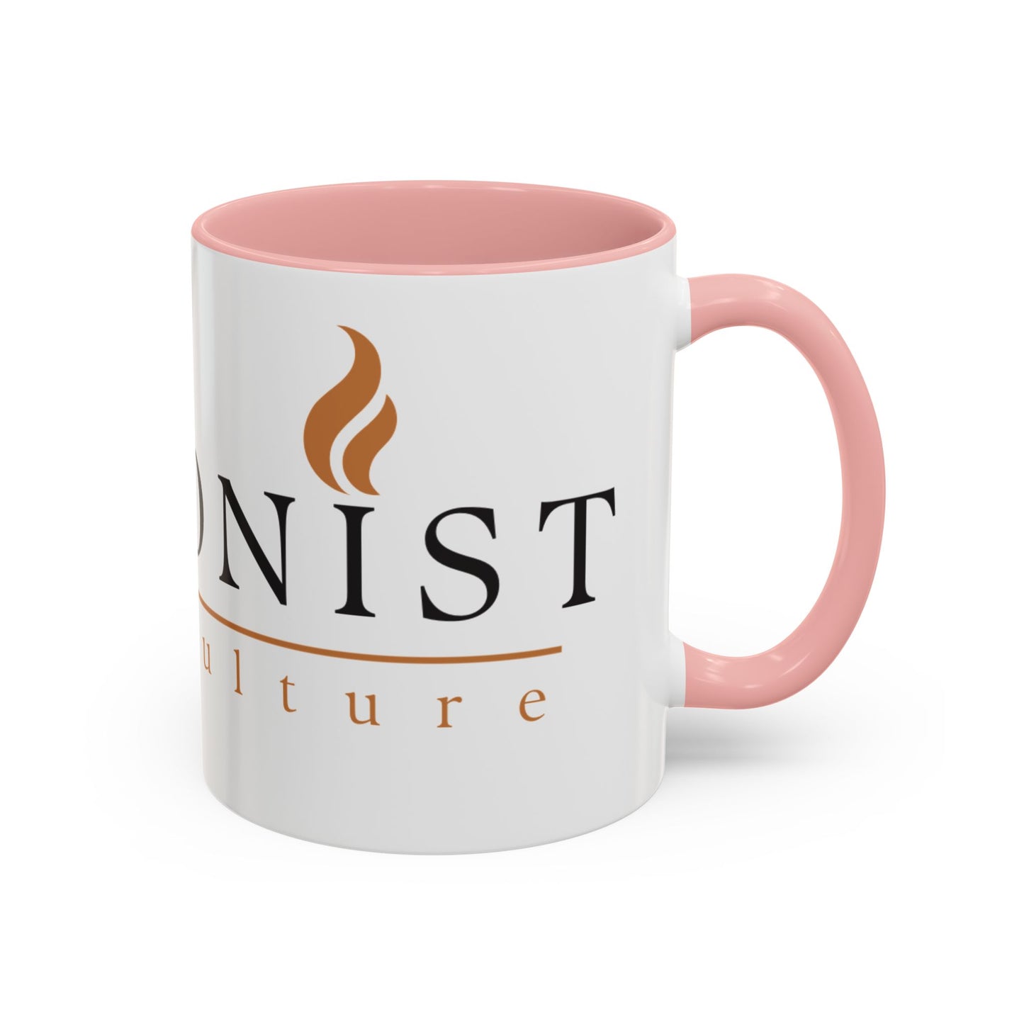 Barsonist Premium Coffee Mug - 11oz Ceramic with Accent Handle & Interior