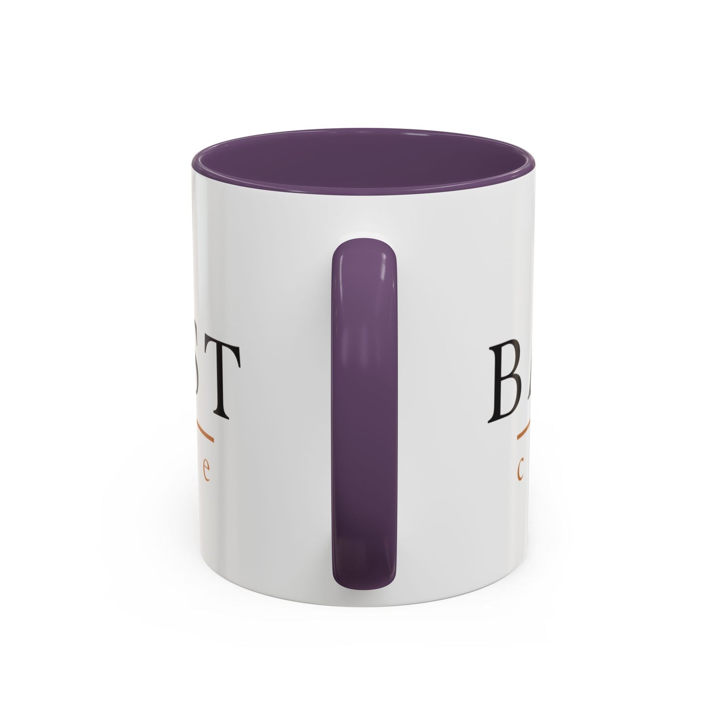 Barsonist Premium Coffee Mug - 11oz Ceramic with Accent Handle & Interior