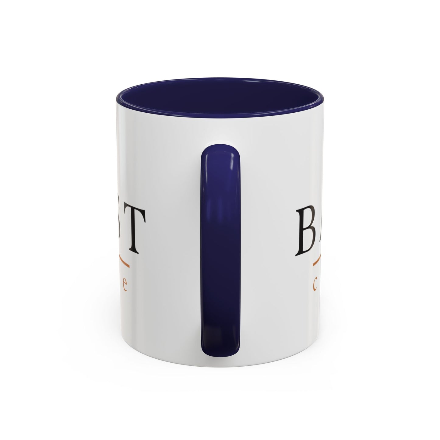 Barsonist Premium Coffee Mug - 11oz Ceramic with Accent Handle & Interior