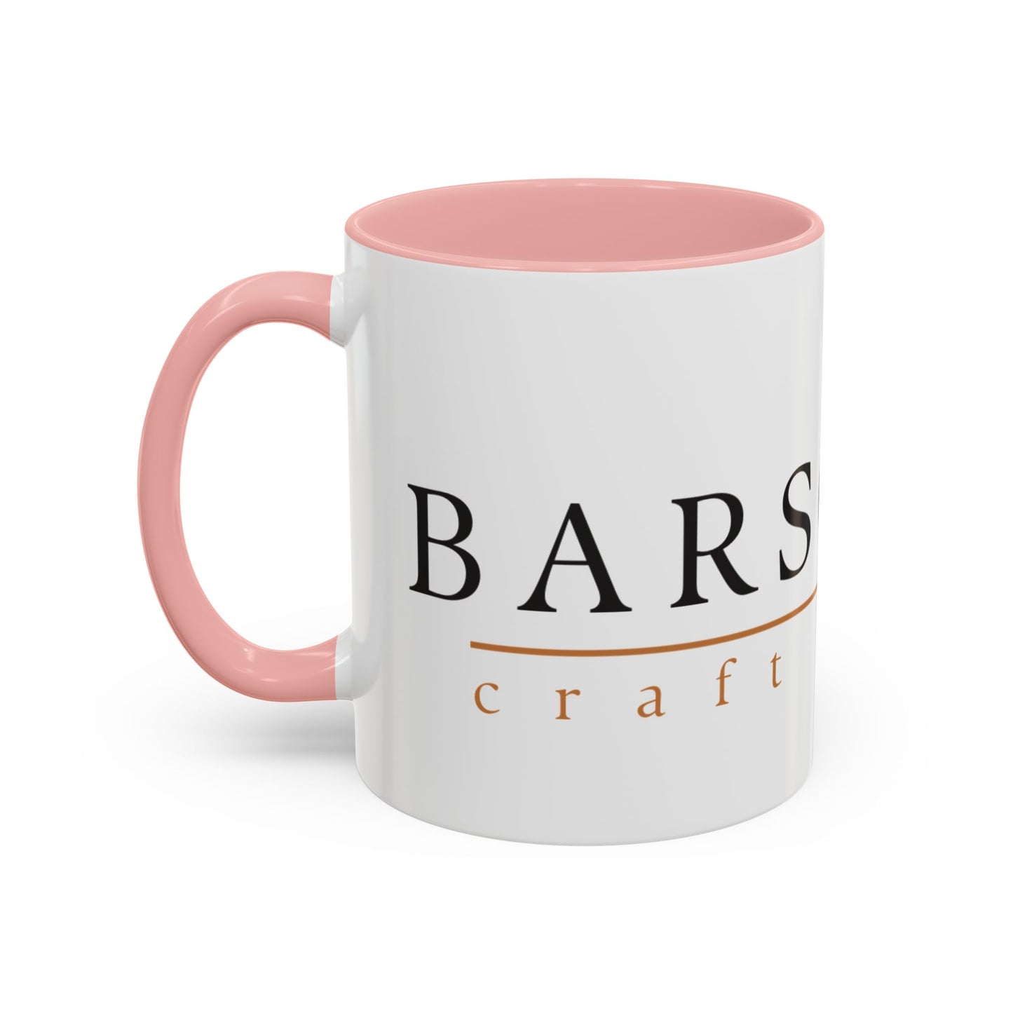 Barsonist Premium Coffee Mug - 11oz Ceramic with Accent Handle & Interior