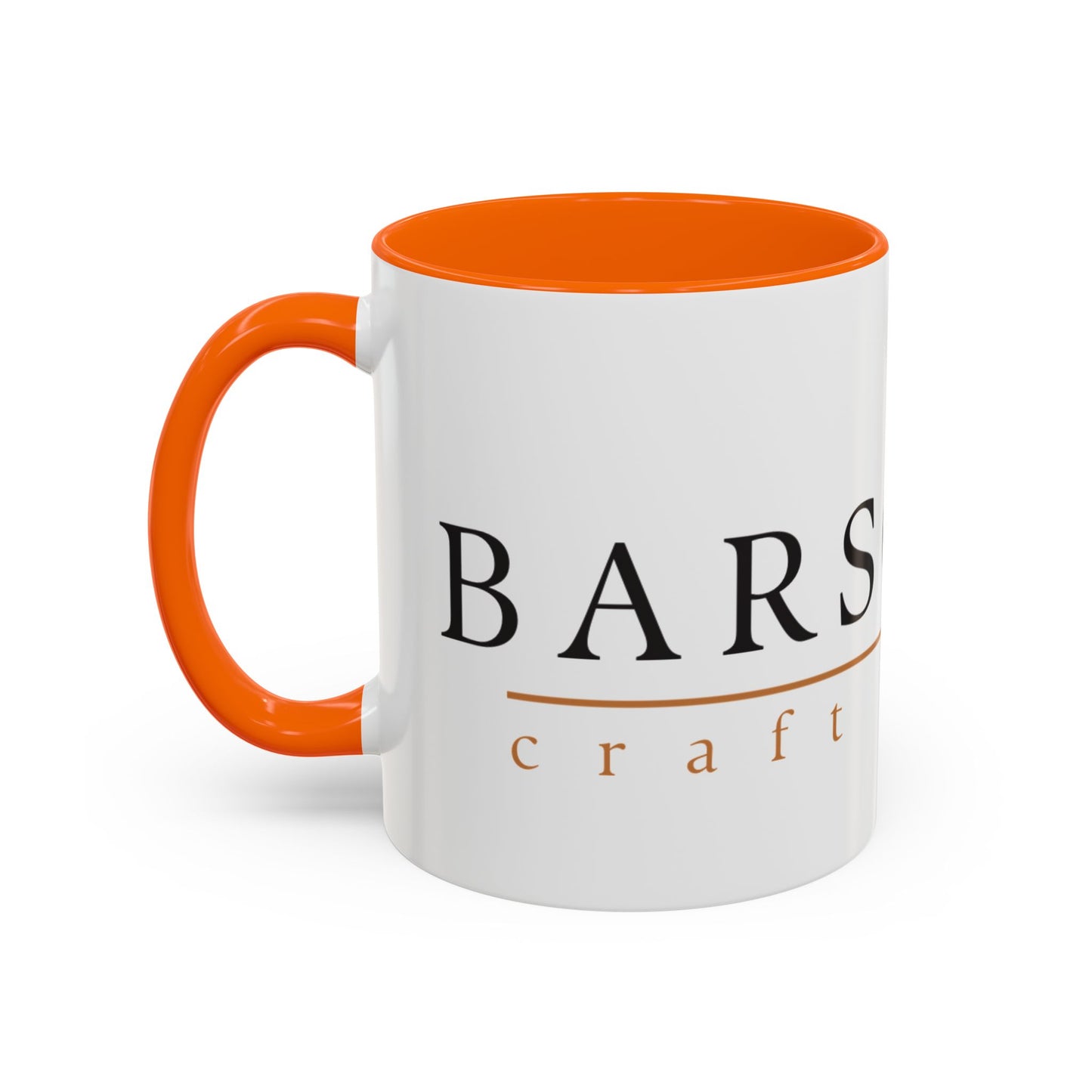 Barsonist Premium Coffee Mug - 11oz Ceramic with Accent Handle & Interior