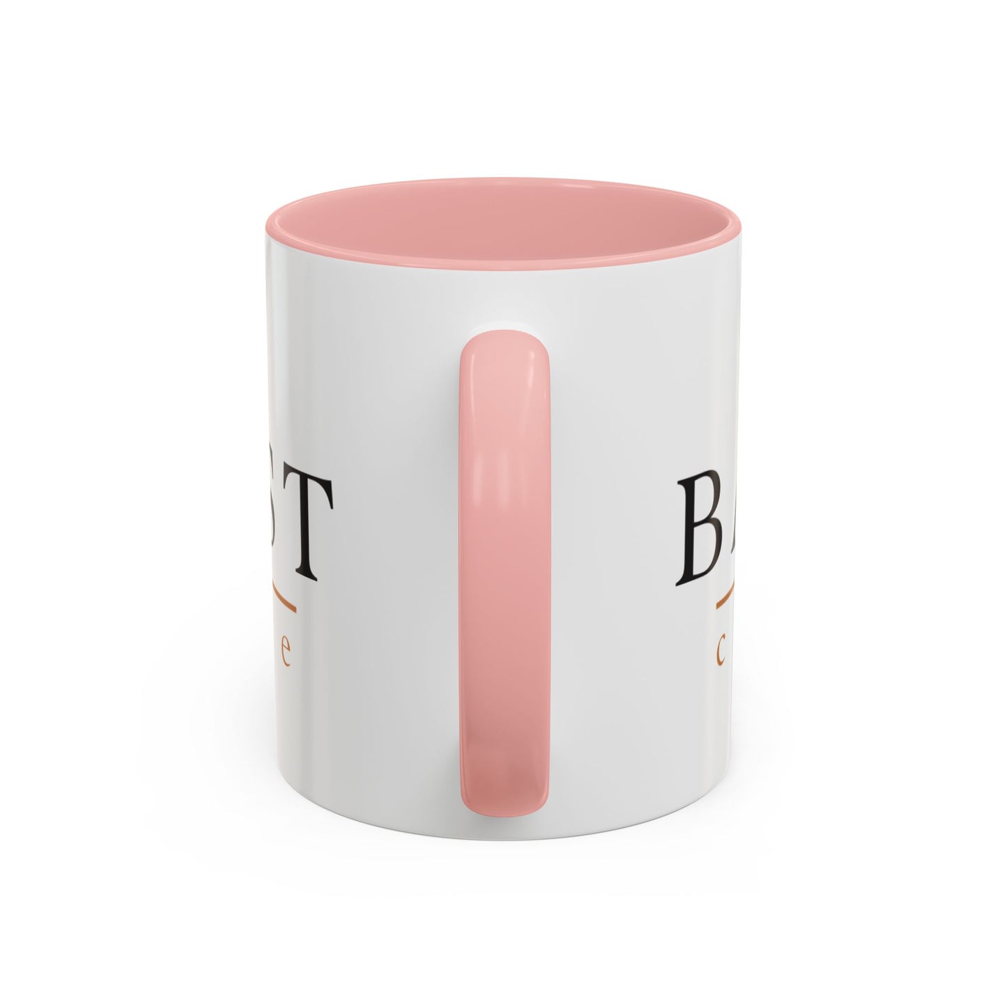 Barsonist Premium Coffee Mug - 11oz Ceramic with Accent Handle & Interior