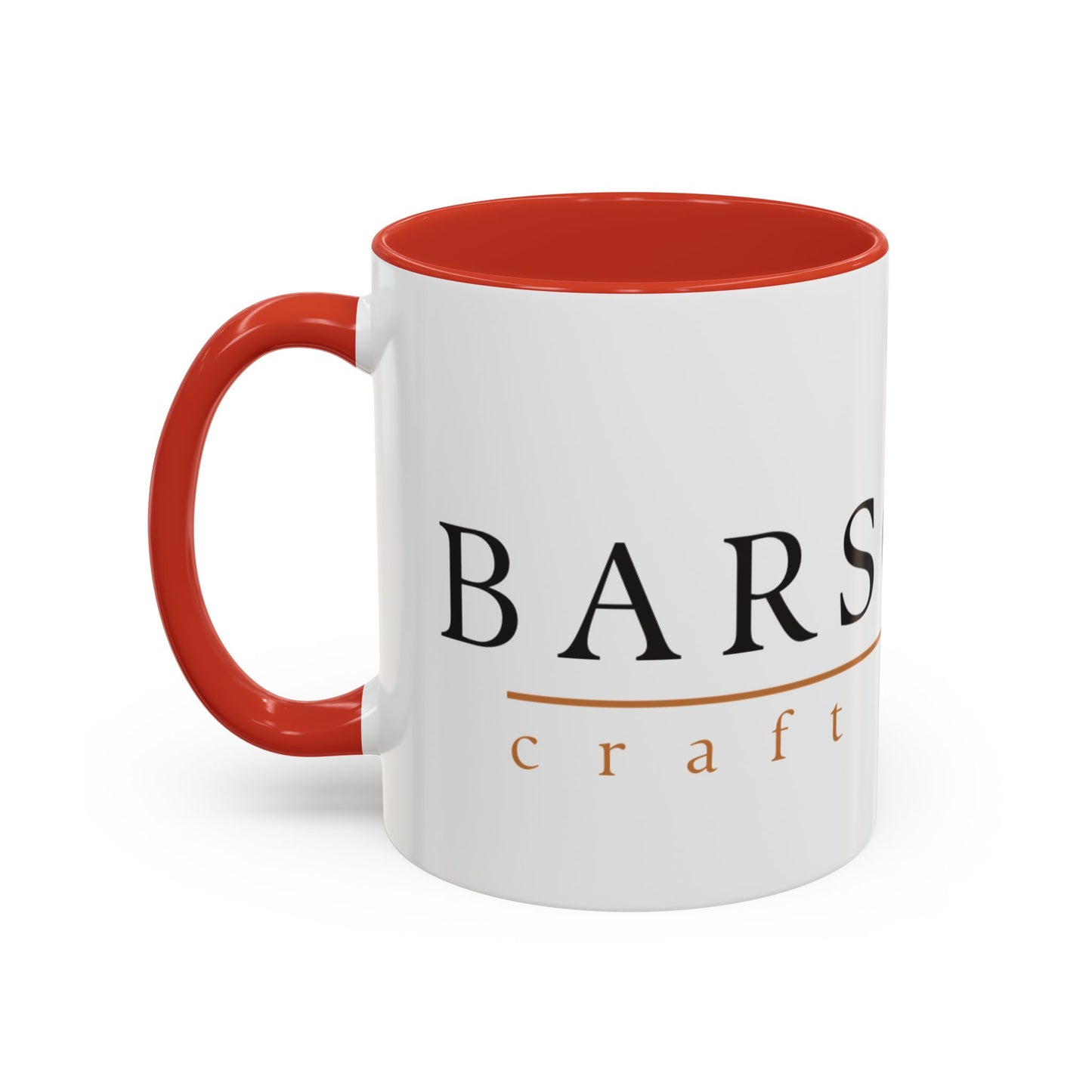 Barsonist Premium Coffee Mug - 11oz Ceramic with Accent Handle & Interior