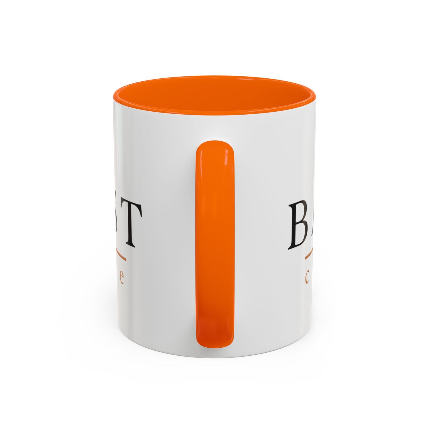 Barsonist Premium Coffee Mug - 11oz Ceramic with Accent Handle & Interior