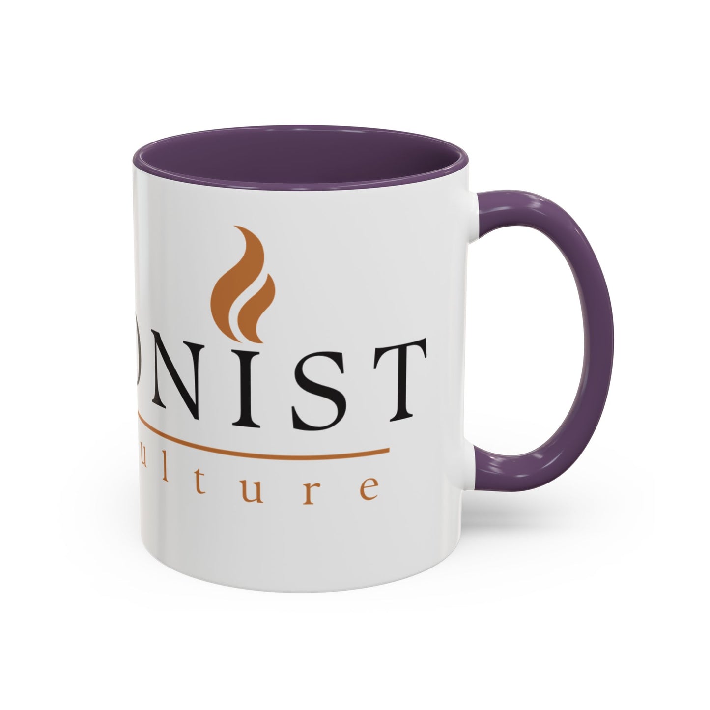Barsonist Premium Coffee Mug - 11oz Ceramic with Accent Handle & Interior