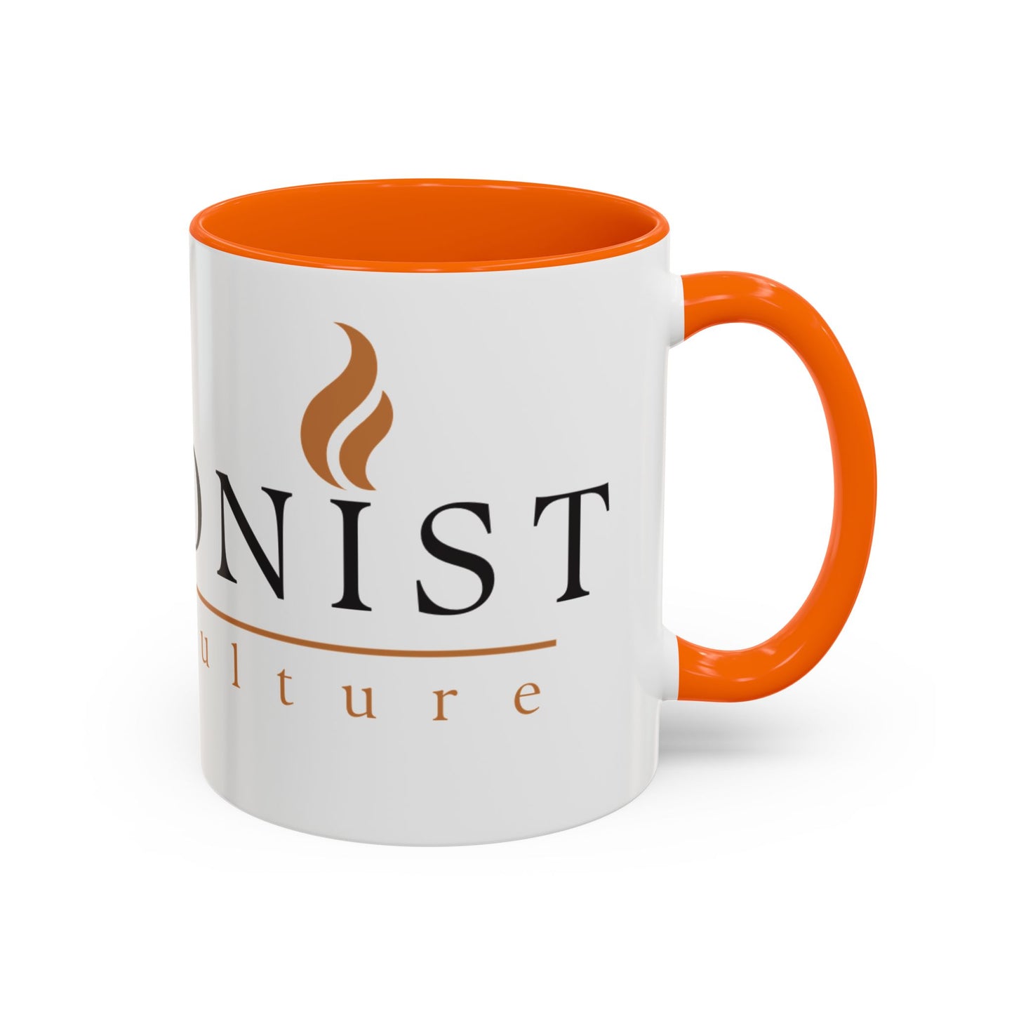 Barsonist Premium Coffee Mug - 11oz Ceramic with Accent Handle & Interior