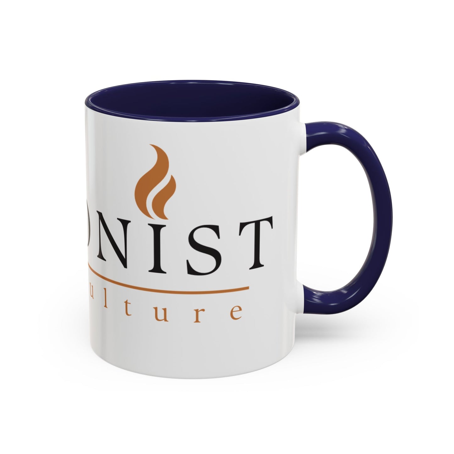 Barsonist Premium Coffee Mug - 11oz Ceramic with Accent Handle & Interior