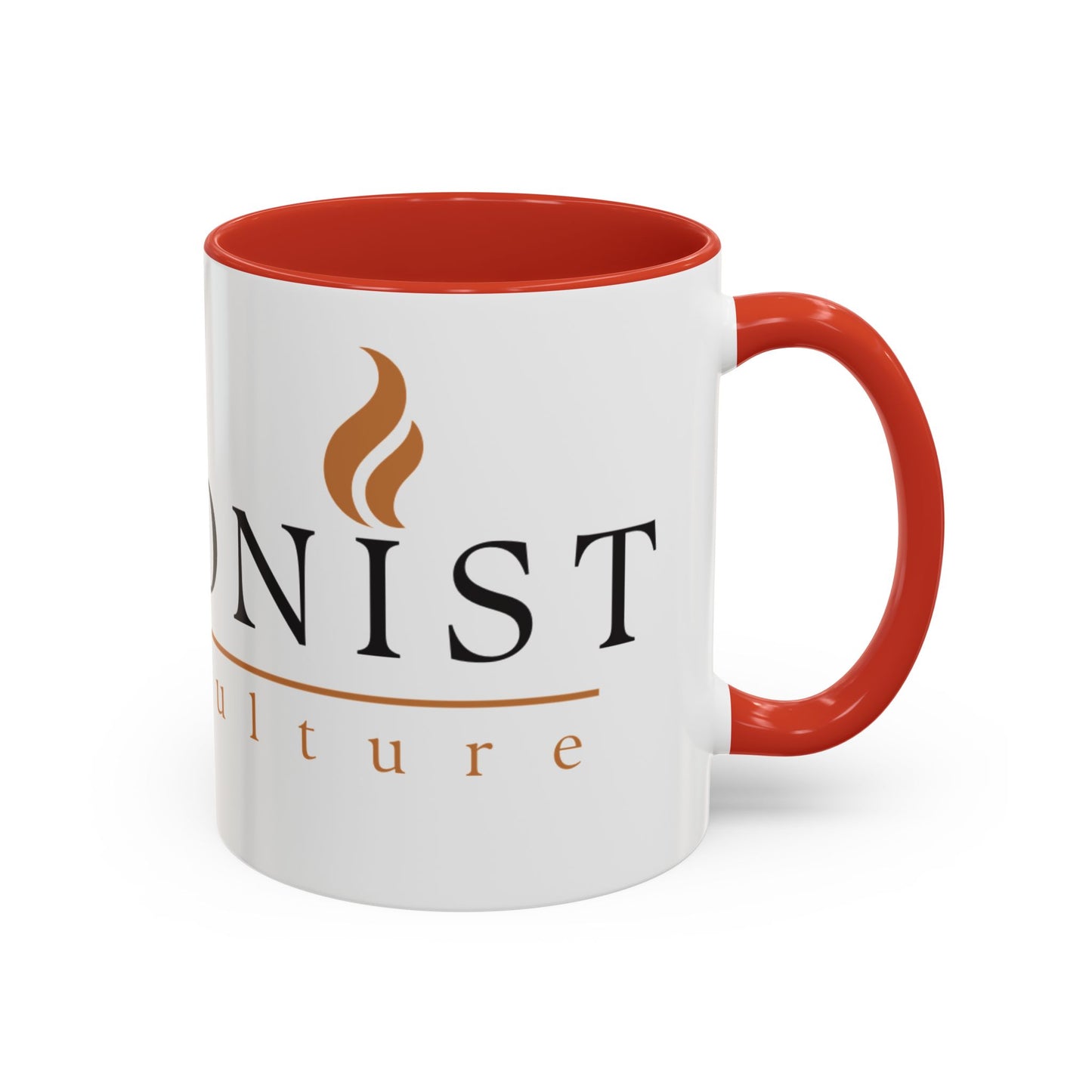 Barsonist Premium Coffee Mug - 11oz Ceramic with Accent Handle & Interior