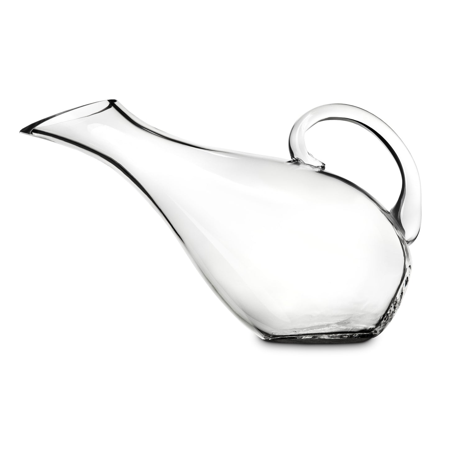 Professional Wine Decanter - Hand-Blown Glass Aerator with Handle