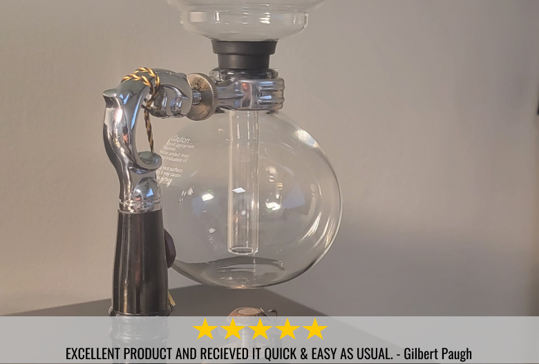 Yama Glass 3 Cup Tabletop Siphon Coffee Maker (Alcohol Burner) | Barsonist