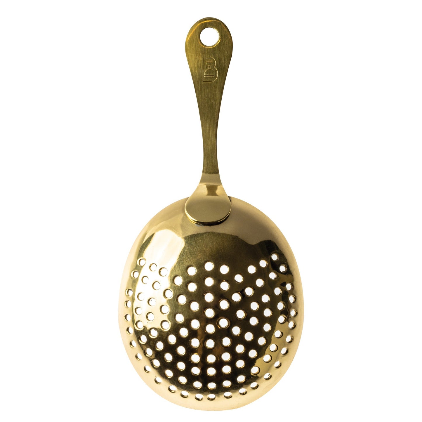 Solid Copper & Brass Julep Strainer - 100% Metal Cocktail Strainer | Barsonist