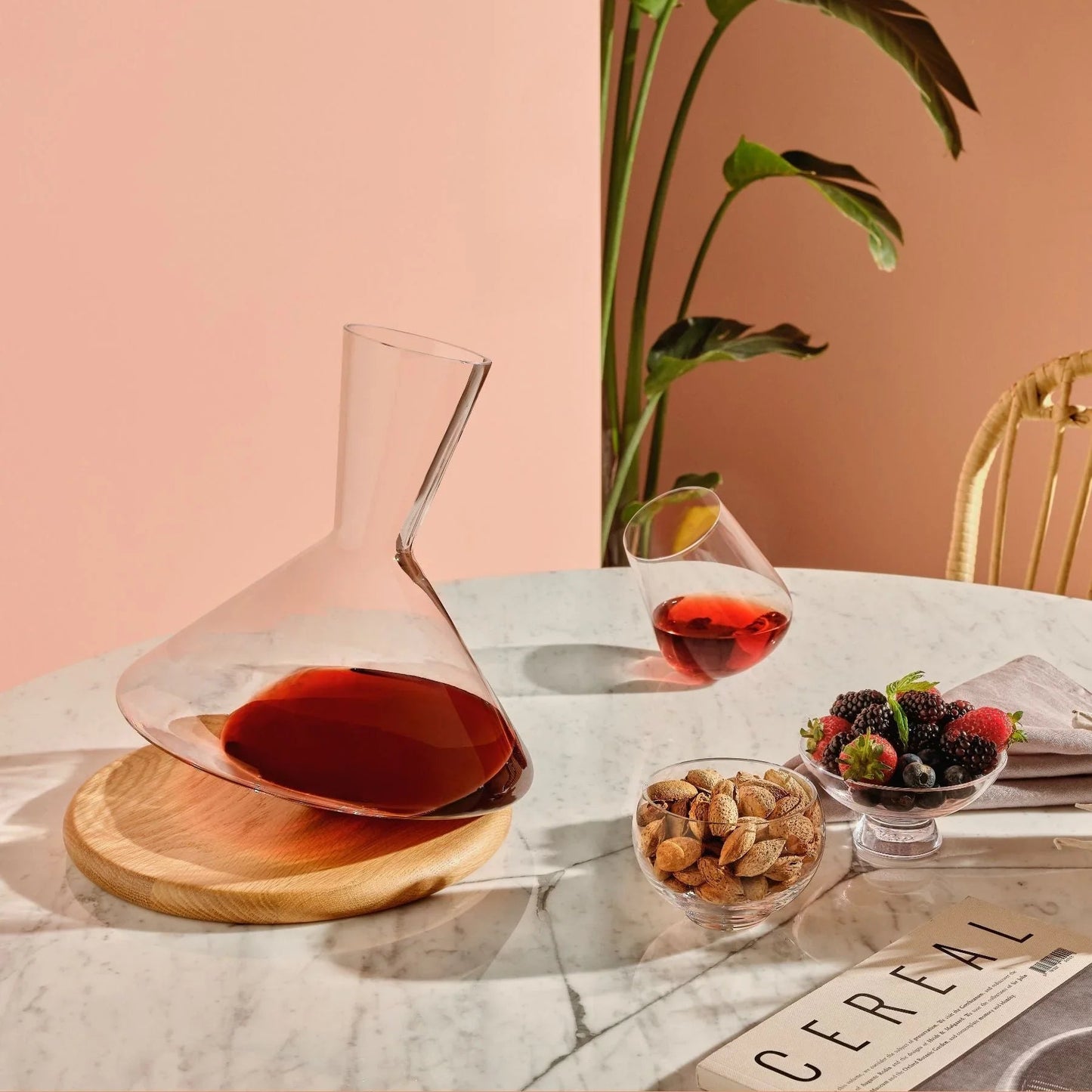 NUDE Balance Rocking Wine Glasses Set of 2 | Barsonist