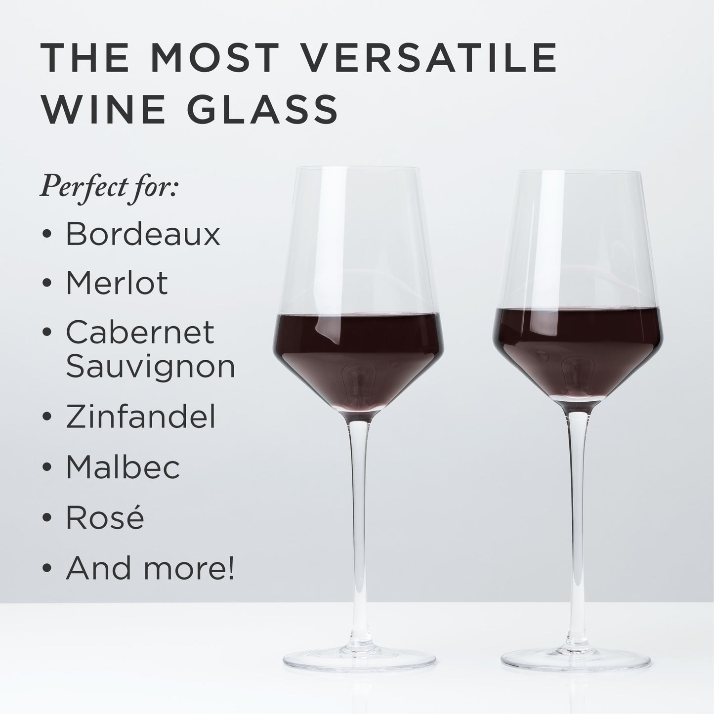 3-Piece Raye Crystal Angled Bordeaux Glass and Decanter Set