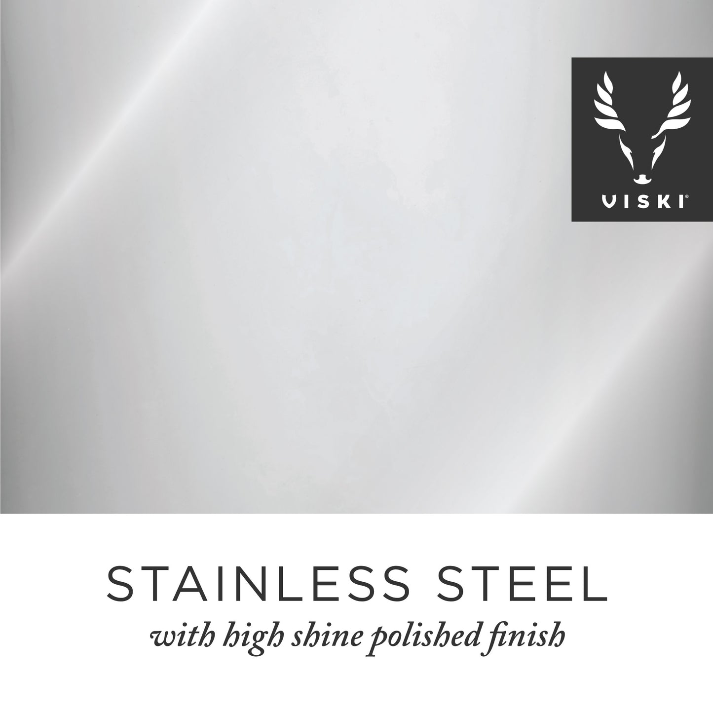 Harrison Large Makoto Jigger in Stainless Steel Viski®