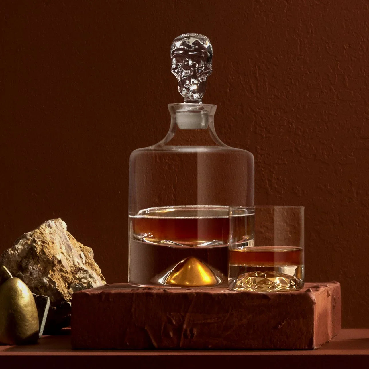 NUDE Shade Whiskey Decanter Gift Set | Barsonist