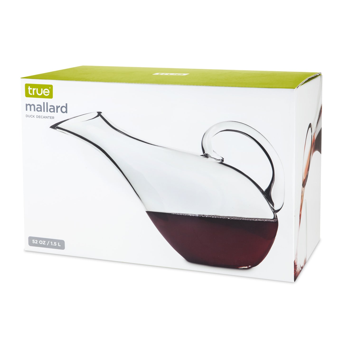Professional Wine Decanter - Hand-Blown Glass Aerator with Handle
