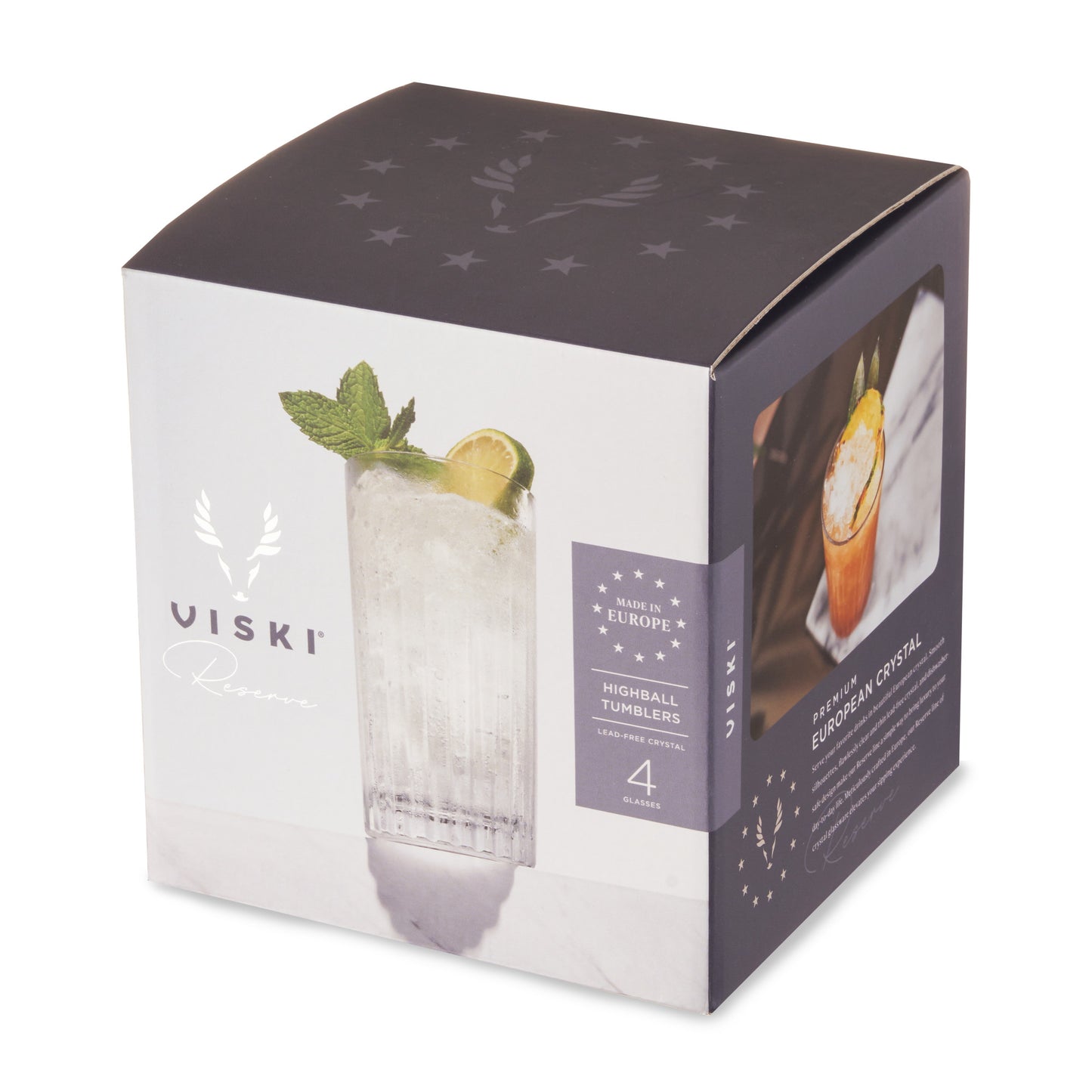 Reserve Milo Crystal Highball Glasses Viski®
