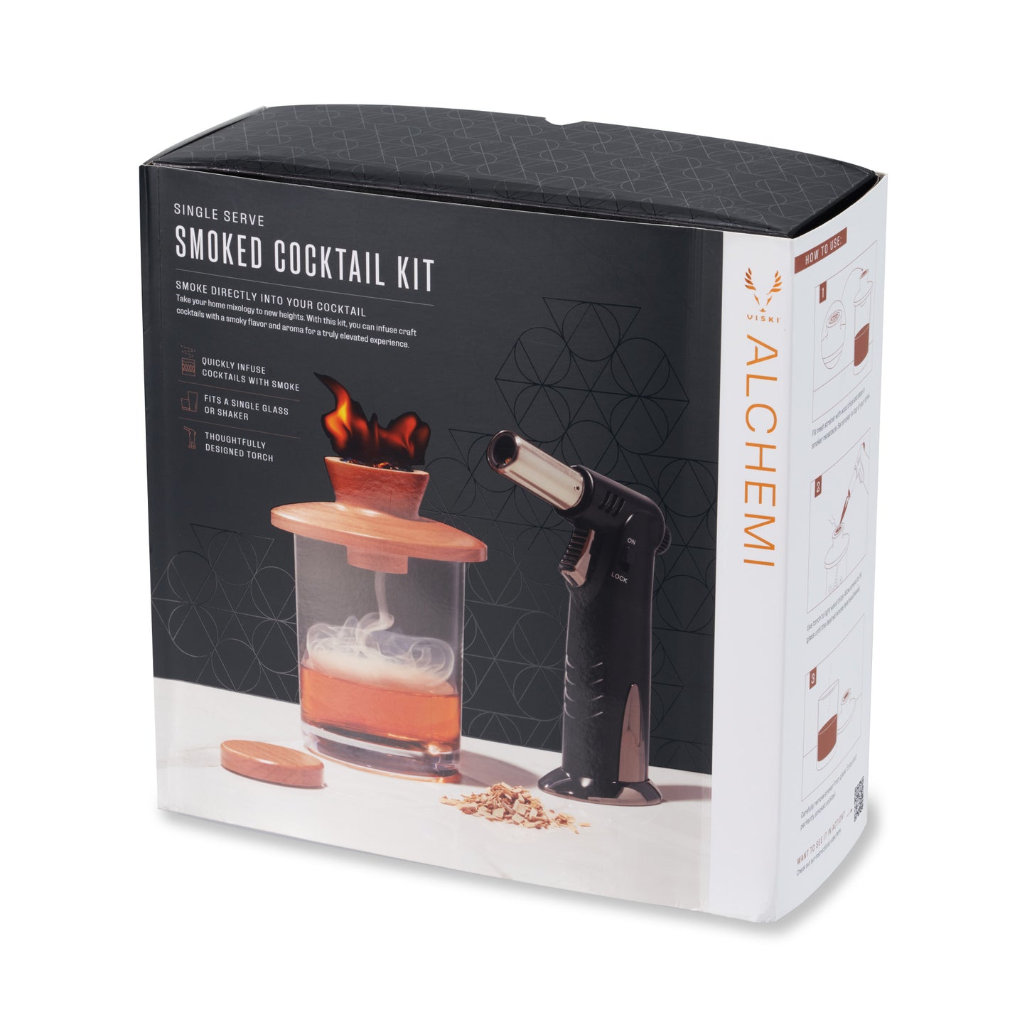 4-piece Alchemi Single Serve Smoker Kit Viski®