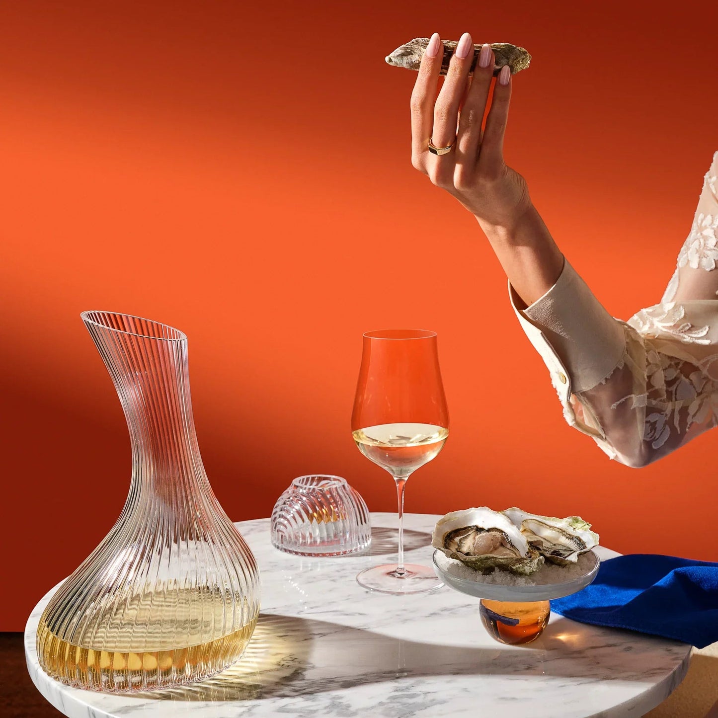NUDE Vini Lead-Free Crystal Wine Carafe 61 oz | Barsonist