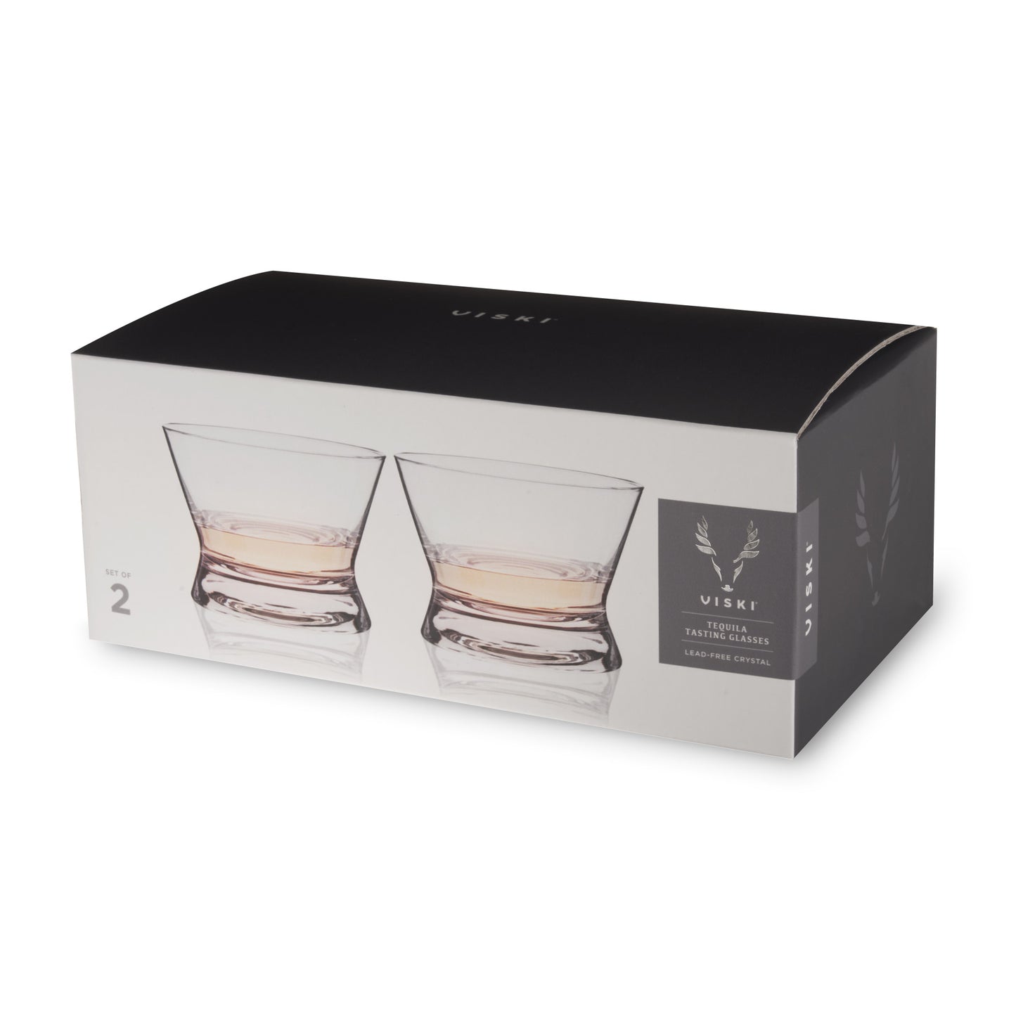 Raye Crystal Tequila Tasting Glasses Viski® (Set of 2)