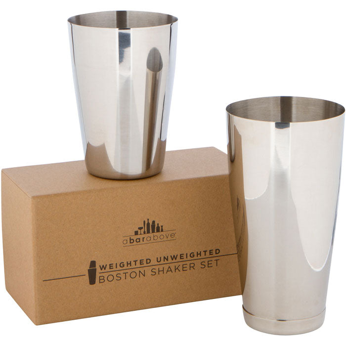 Stainless Steel Boston Shaker | Barsonist