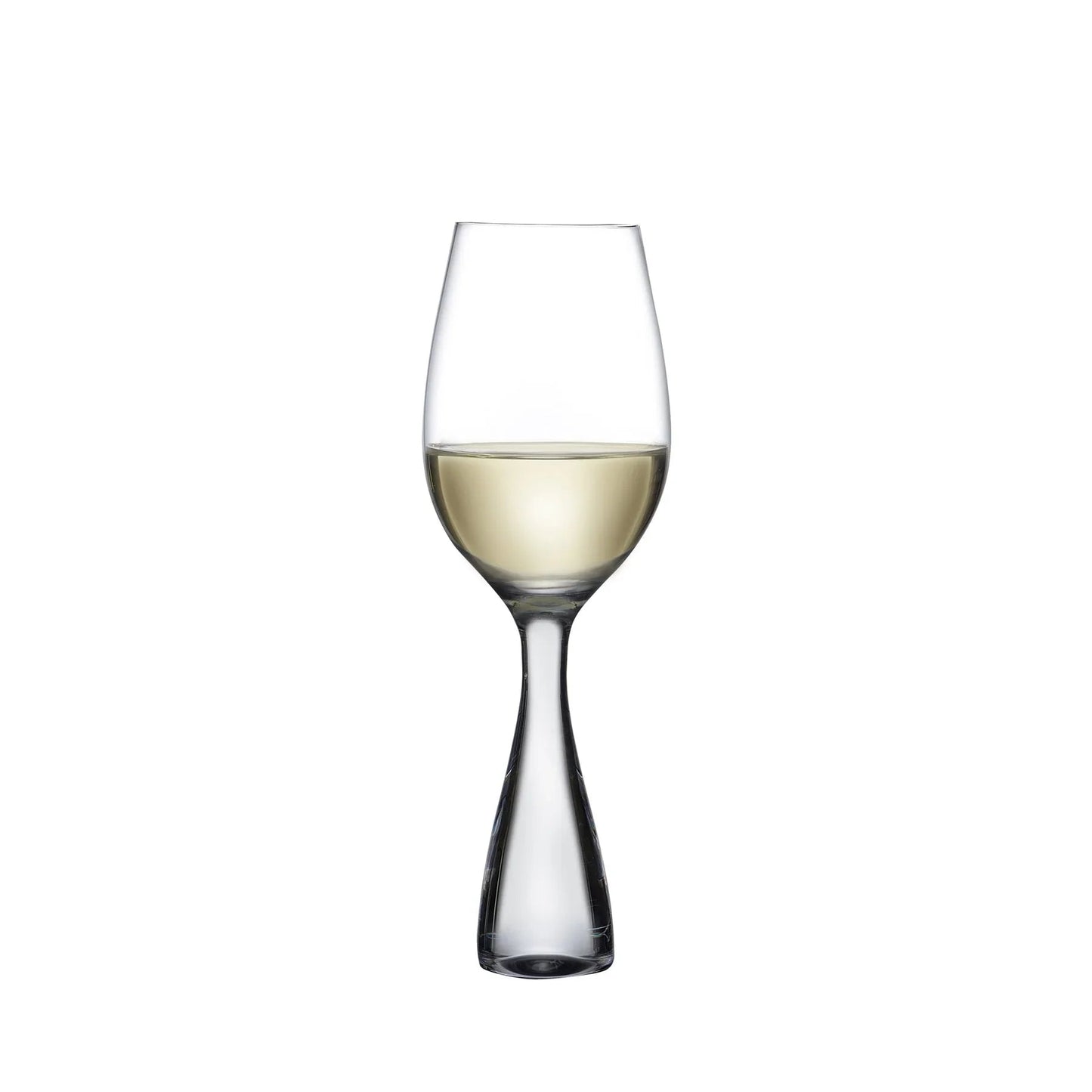 NUDE Wine Party White Wine Glasses Set by Ron Arad | Barsonist
