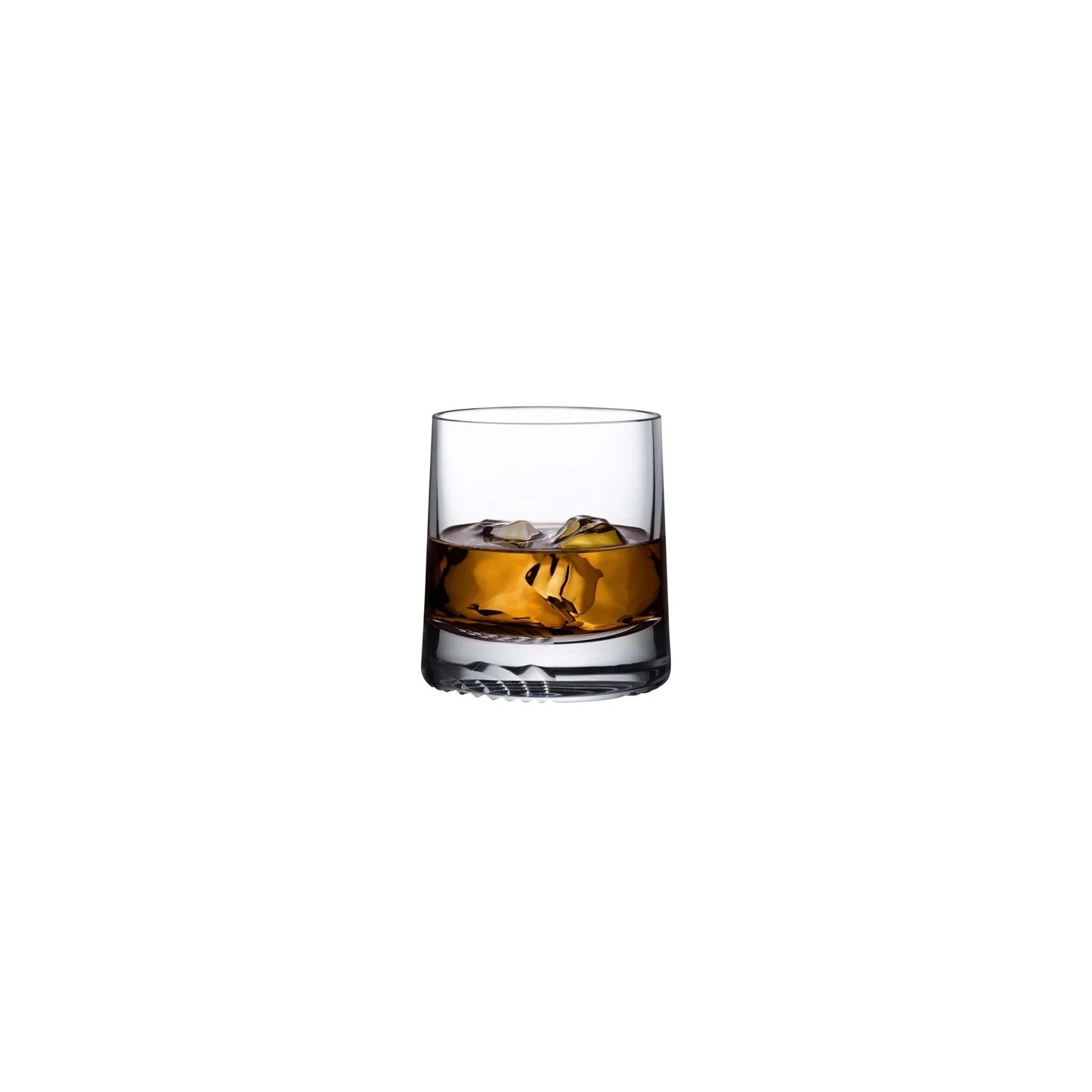 NUDE Alba Whiskey Decanter and Glass Gift Set, Lead-Free Crystal by Joe Doucet | Barsonist