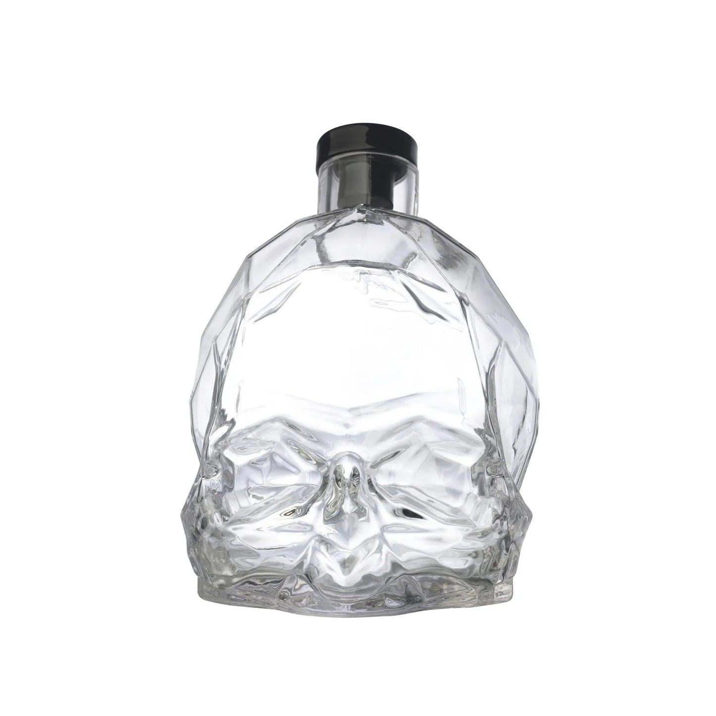 NUDE Memento Mori Skull Whiskey Bottle | Barsonist
