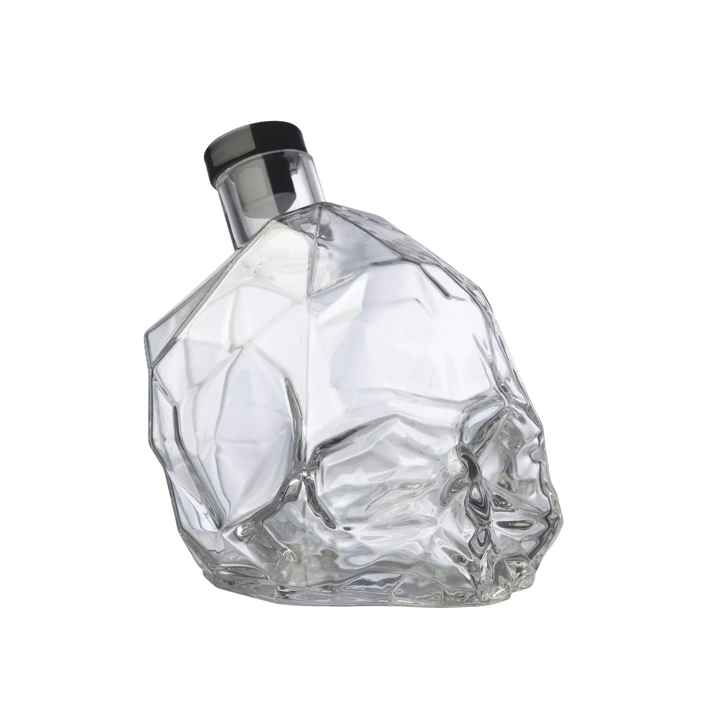 NUDE Memento Mori Skull Whiskey Bottle | Barsonist