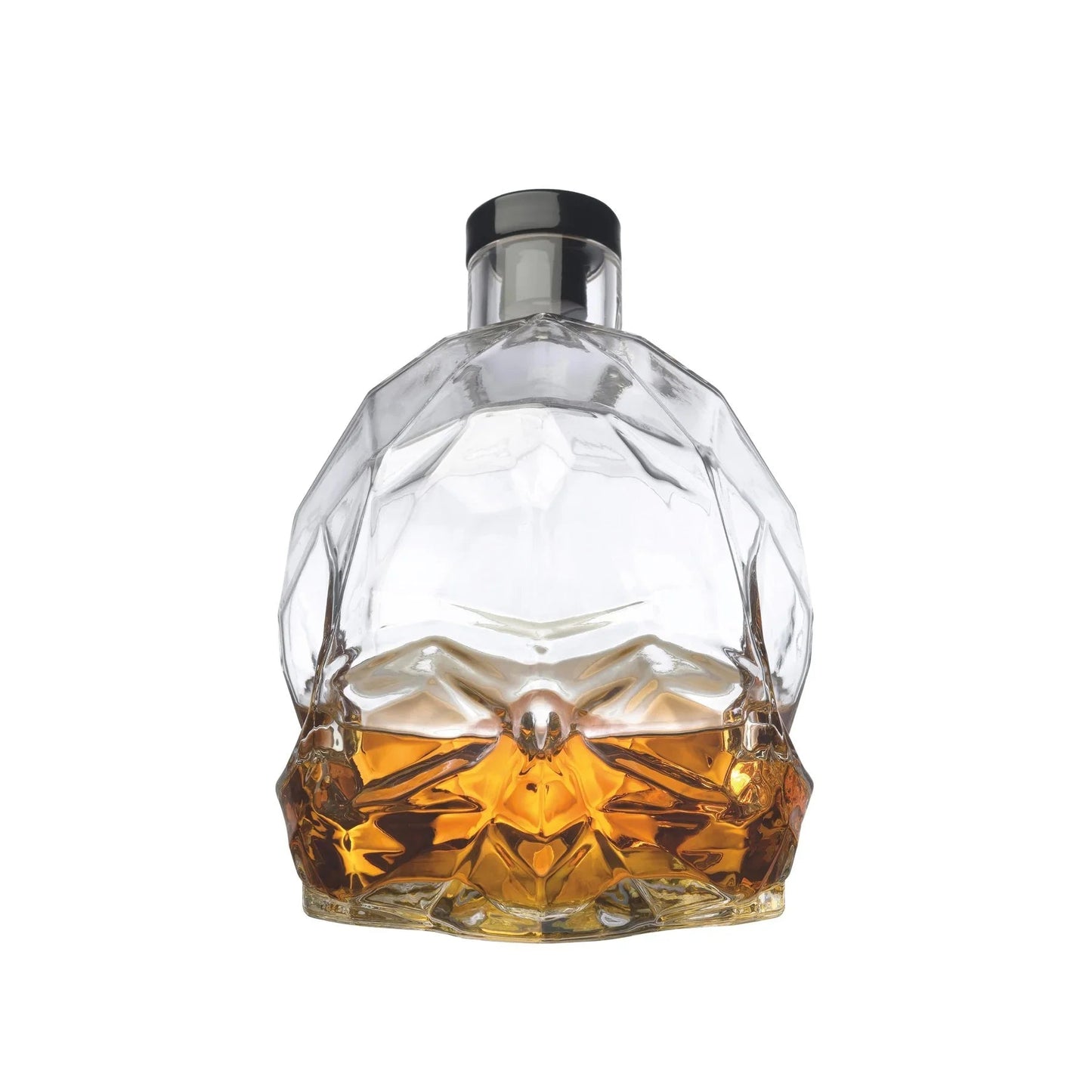 NUDE Memento Mori Skull Whiskey Bottle | Barsonist