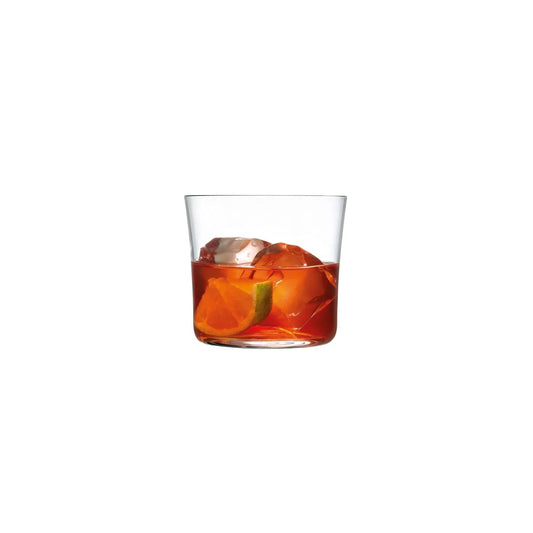 NUDE Savage Lead-Free Crystal Lowball Glasses - Set of 4 | Barsonist