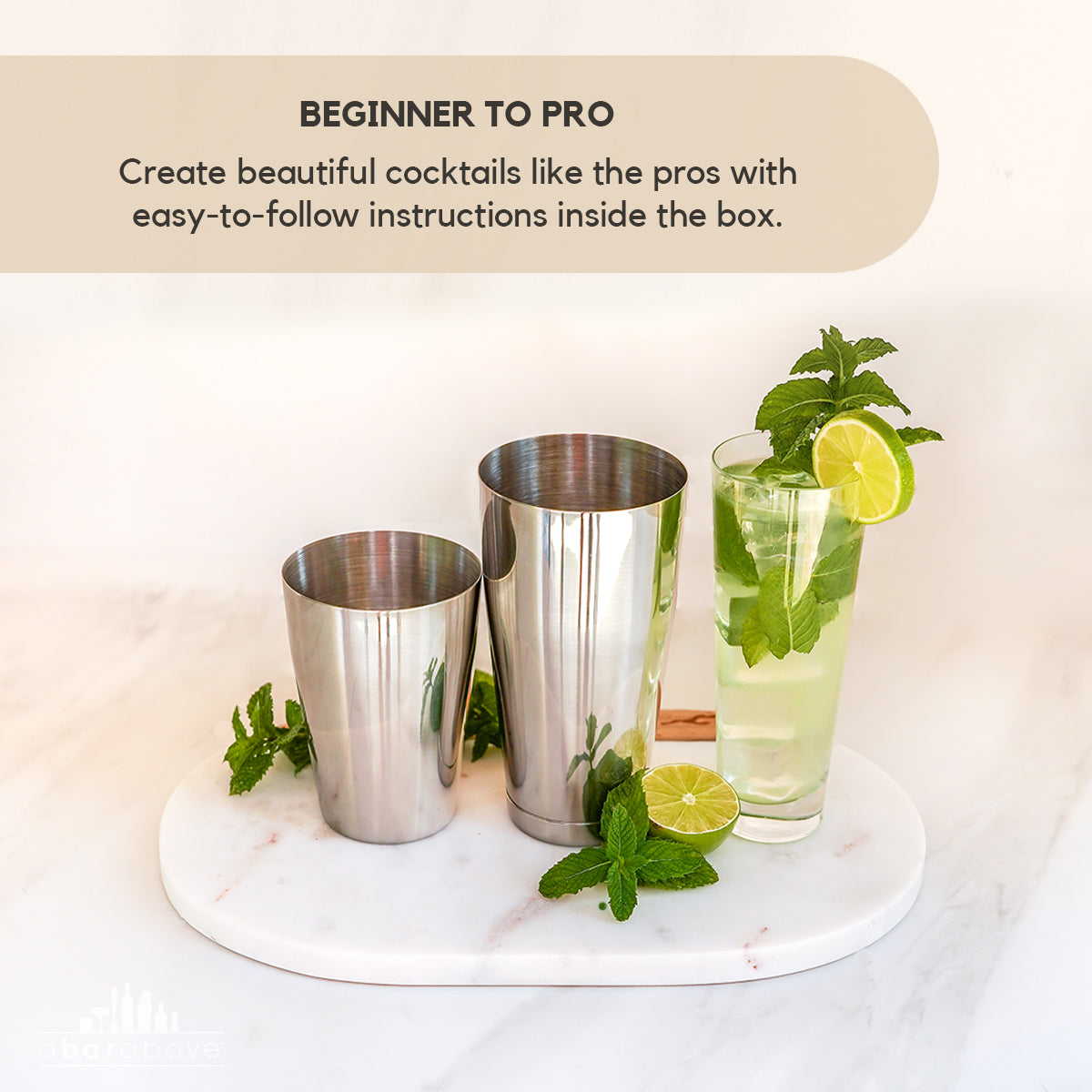 Stainless Steel Boston Shaker | Barsonist