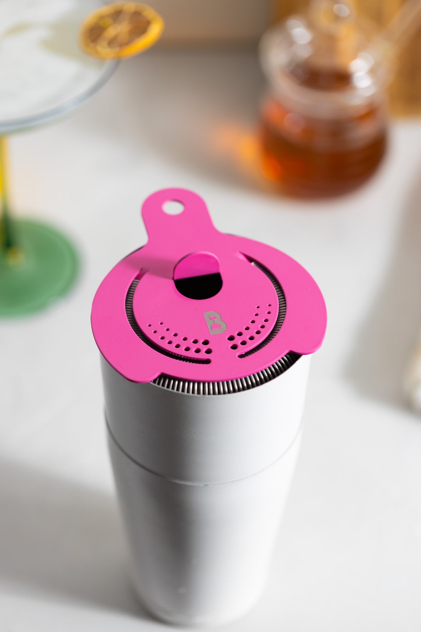 The Hawthorne Strainer - Cherry Blossom Limited Edition | USA-Made Professional Cocktail Strainer | Barsonist