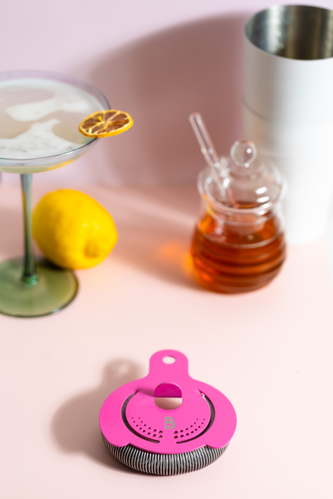The Hawthorne Strainer - Cherry Blossom Limited Edition | USA-Made Professional Cocktail Strainer | Barsonist