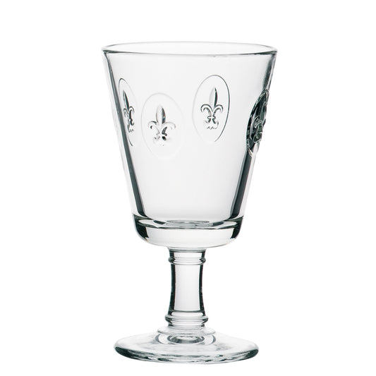 Fleur de Lys Wine Glasses Set of 6 by La Rochère | Barsonist