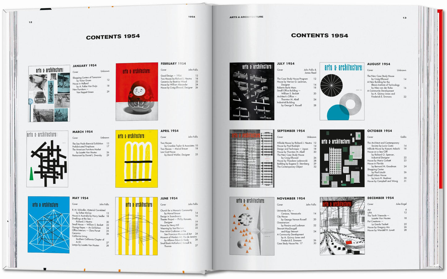 Arts & Architecture 1950-1954 Design Collection Book | Barsonist