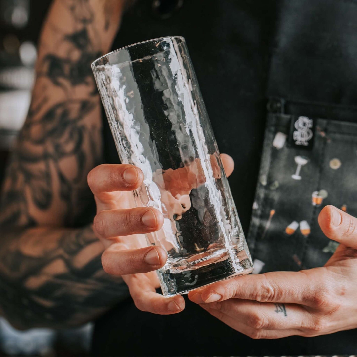 Hand-Blown Highball Glasses – Set of 2 | Washington Artisan Glassware | Barsonist