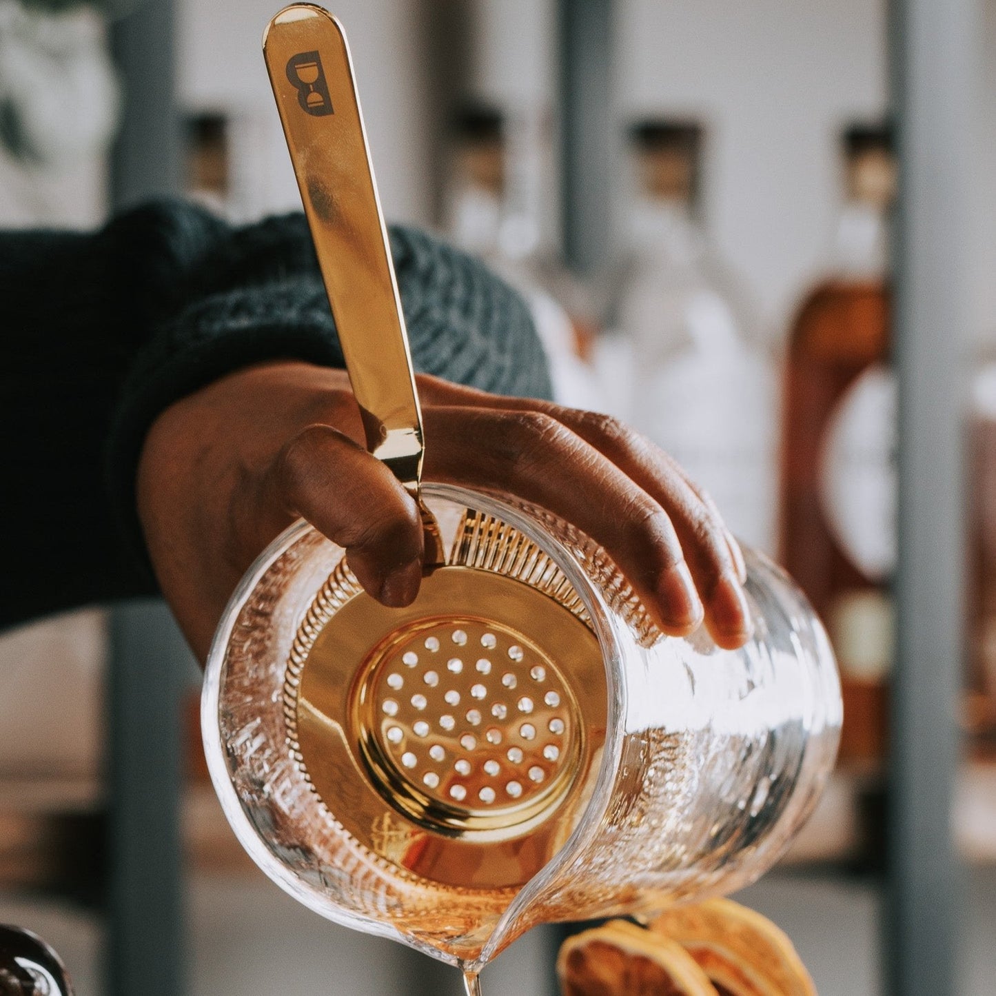 Deluxe Antique-Style Hawthorne Strainer - Vintage-Inspired Bar Strainer | Barsonist