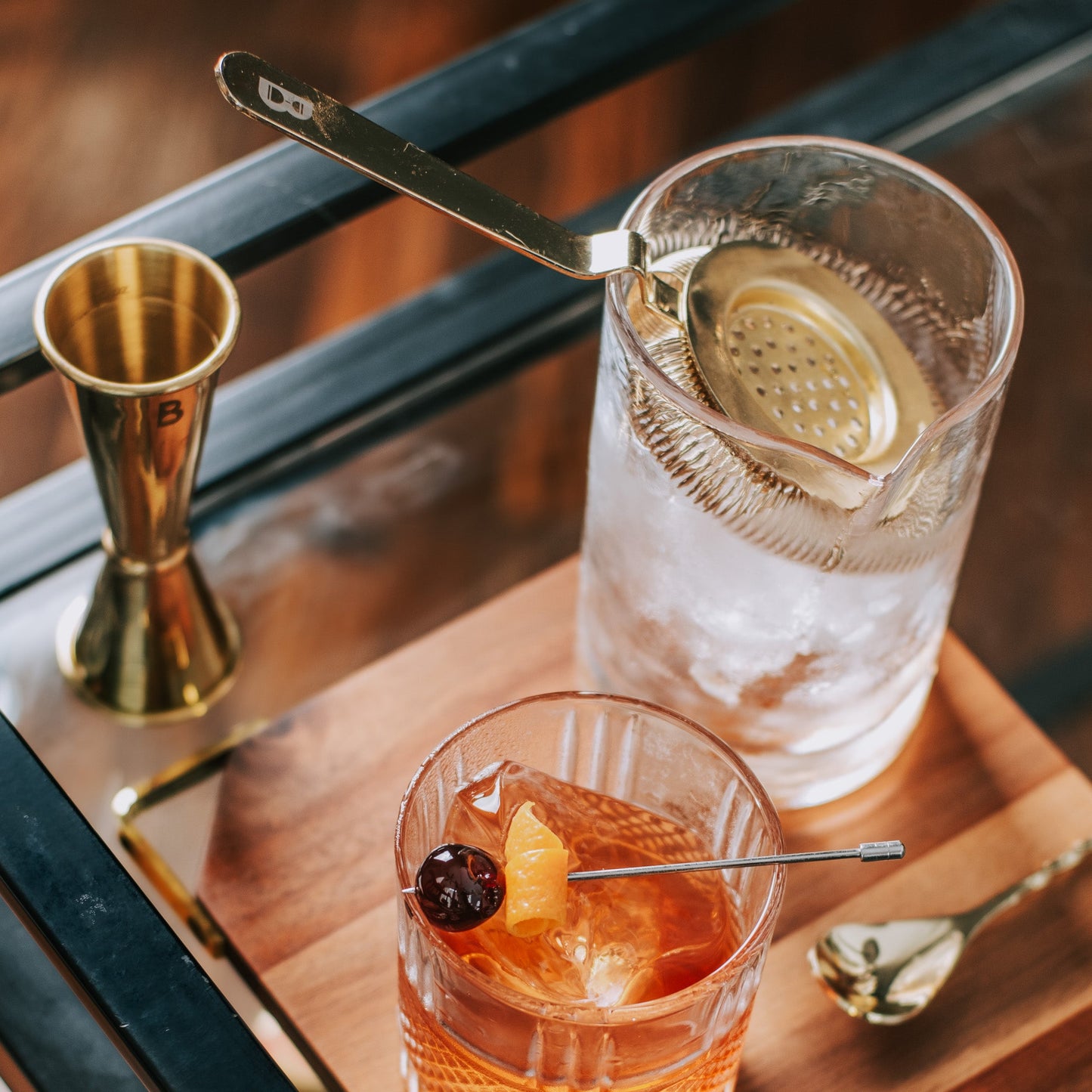 Deluxe Antique-Style Hawthorne Strainer - Vintage-Inspired Bar Strainer | Barsonist