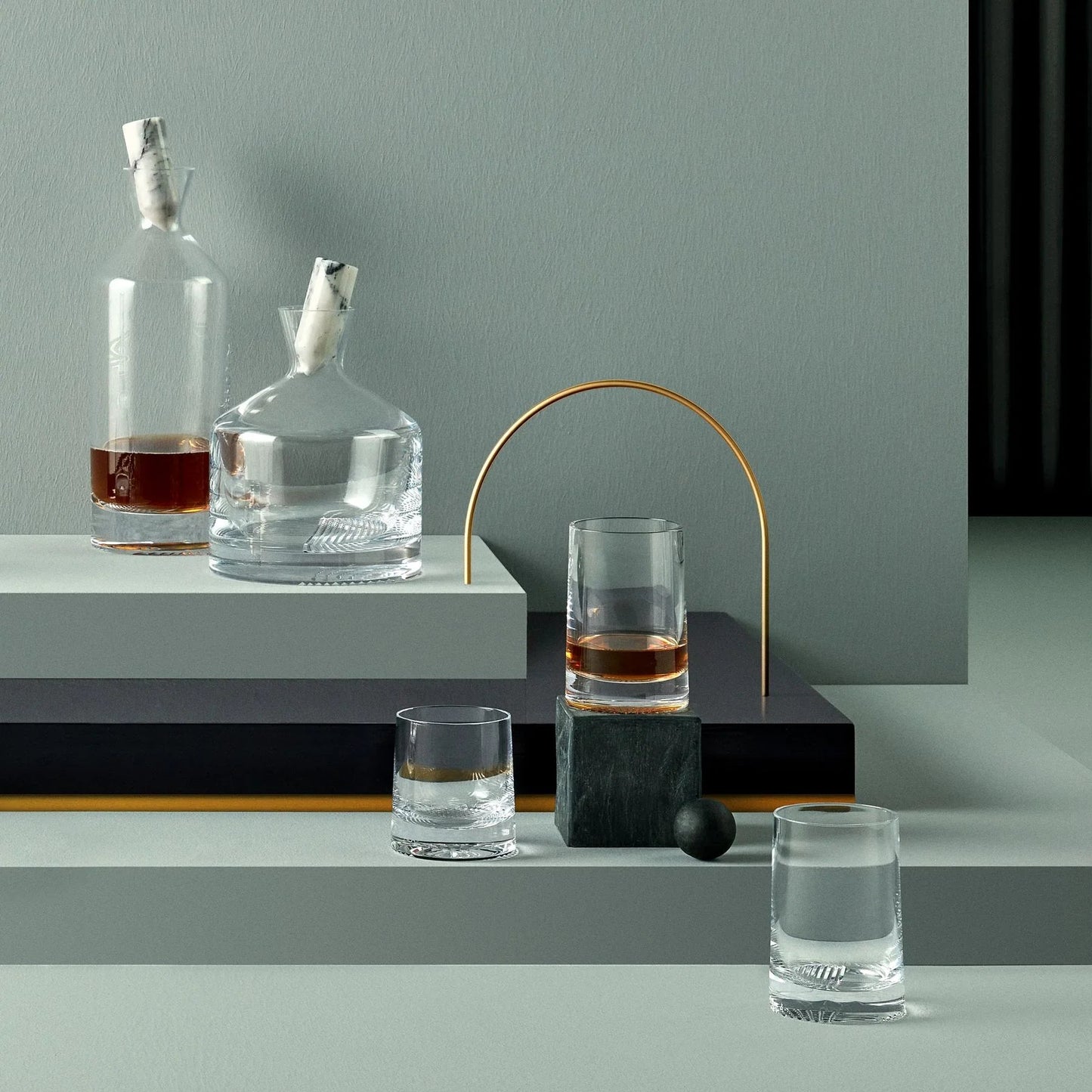 NUDE Alba Whisky Bottle Tall - Joe Doucet Design | Barsonist