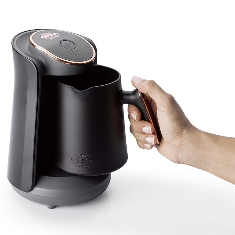 Arzum Okka Minio Automatic Turkish Coffee Maker Black Gold | Barsonist
