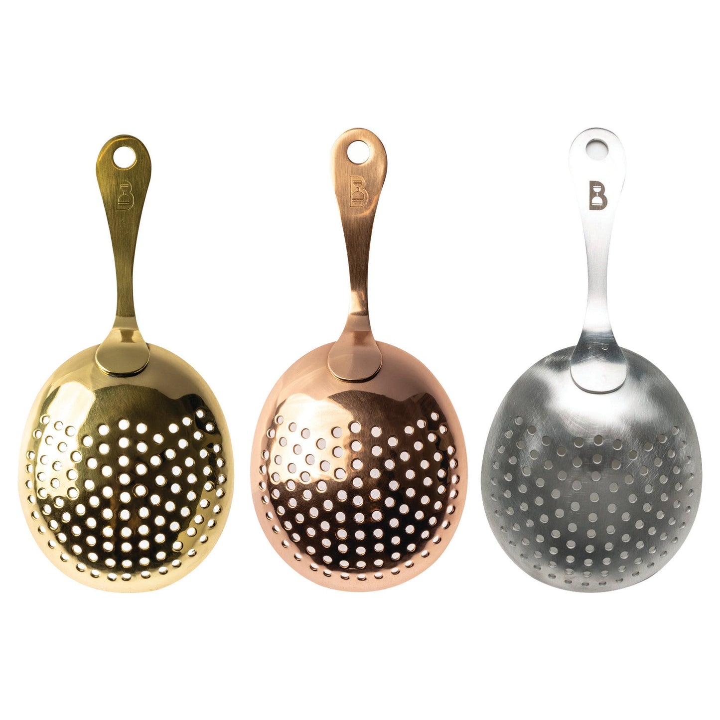 Professional Heavy Julep Strainer - Weighted Cocktail Bar Tool | Barsonist