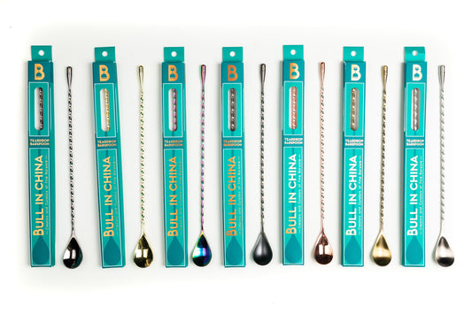 Teardrop Barspoon - 12" Professional Twisted Bar Spoon | Barsonist