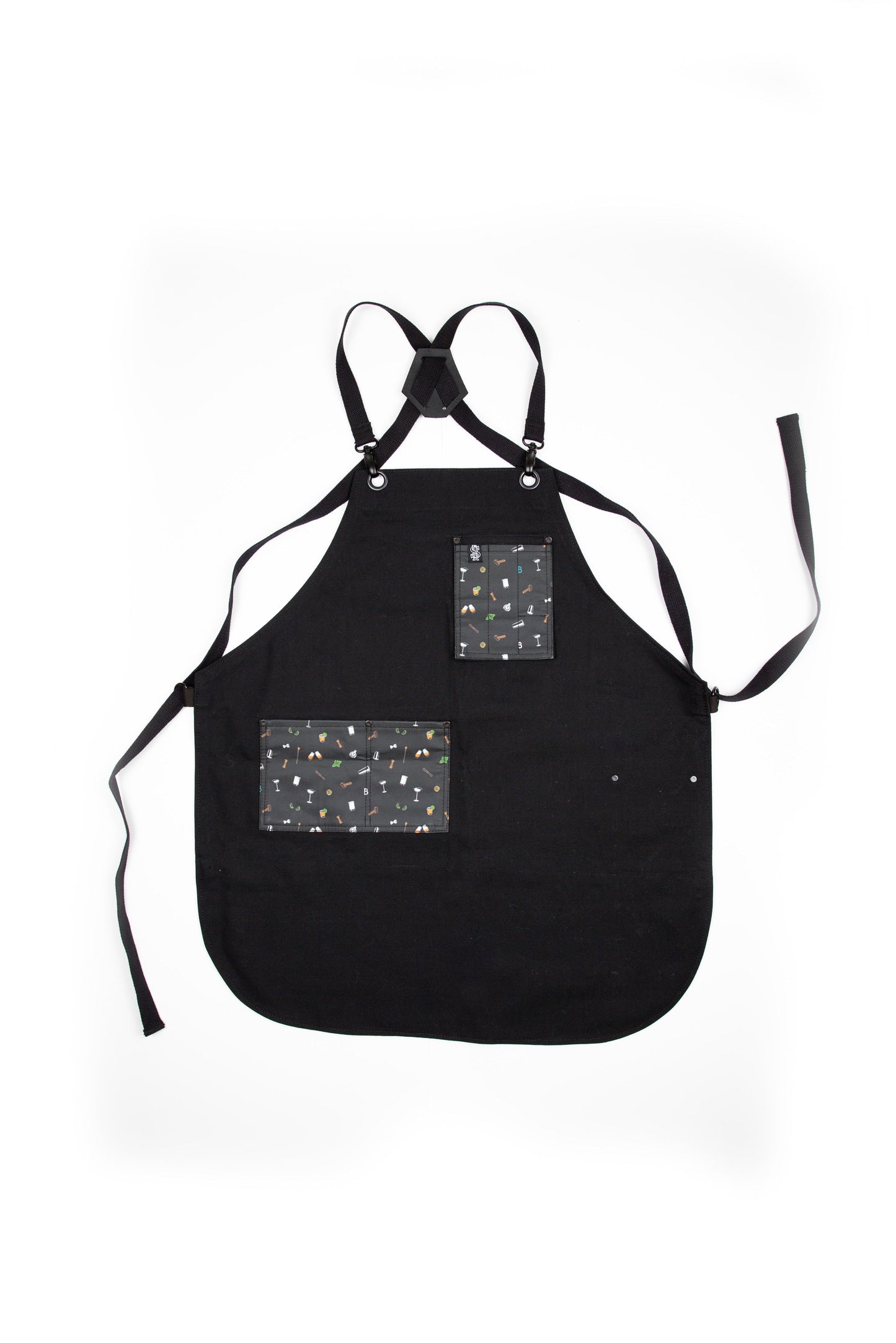 Professional Bartender Apron - Search & Rescue Collaboration Canvas Work Apron | Barsonist