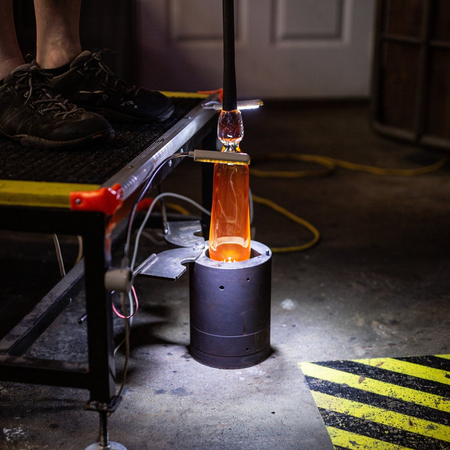 Artisan Series Hand-Blown Mixing Glass - American Venetian-Style Vessel | Barsonist