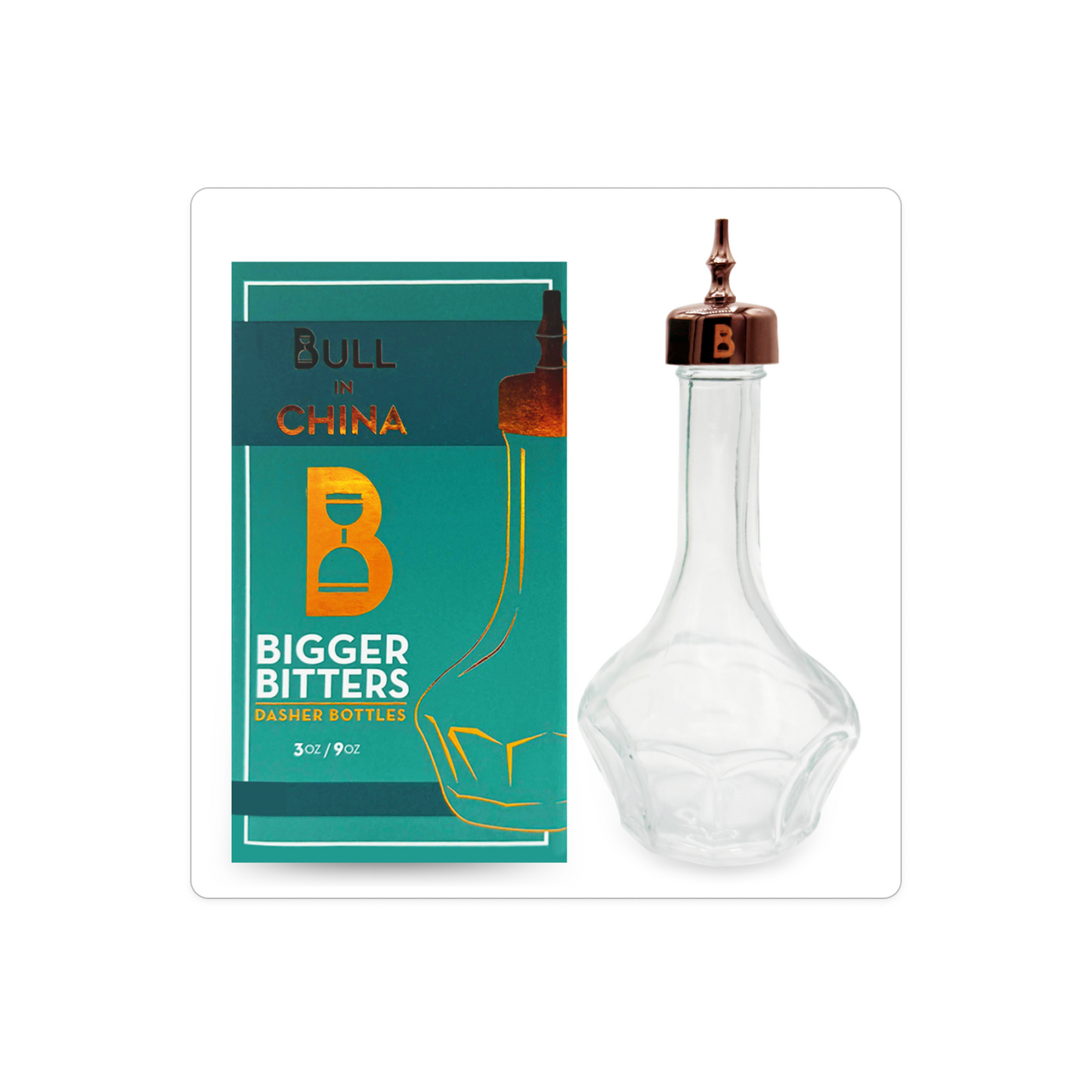 Bigger Bitters Bottles - 3oz/90ml Professional Dasher Bottles | High-Volume Bar Bitters Dispensers | Barsonist