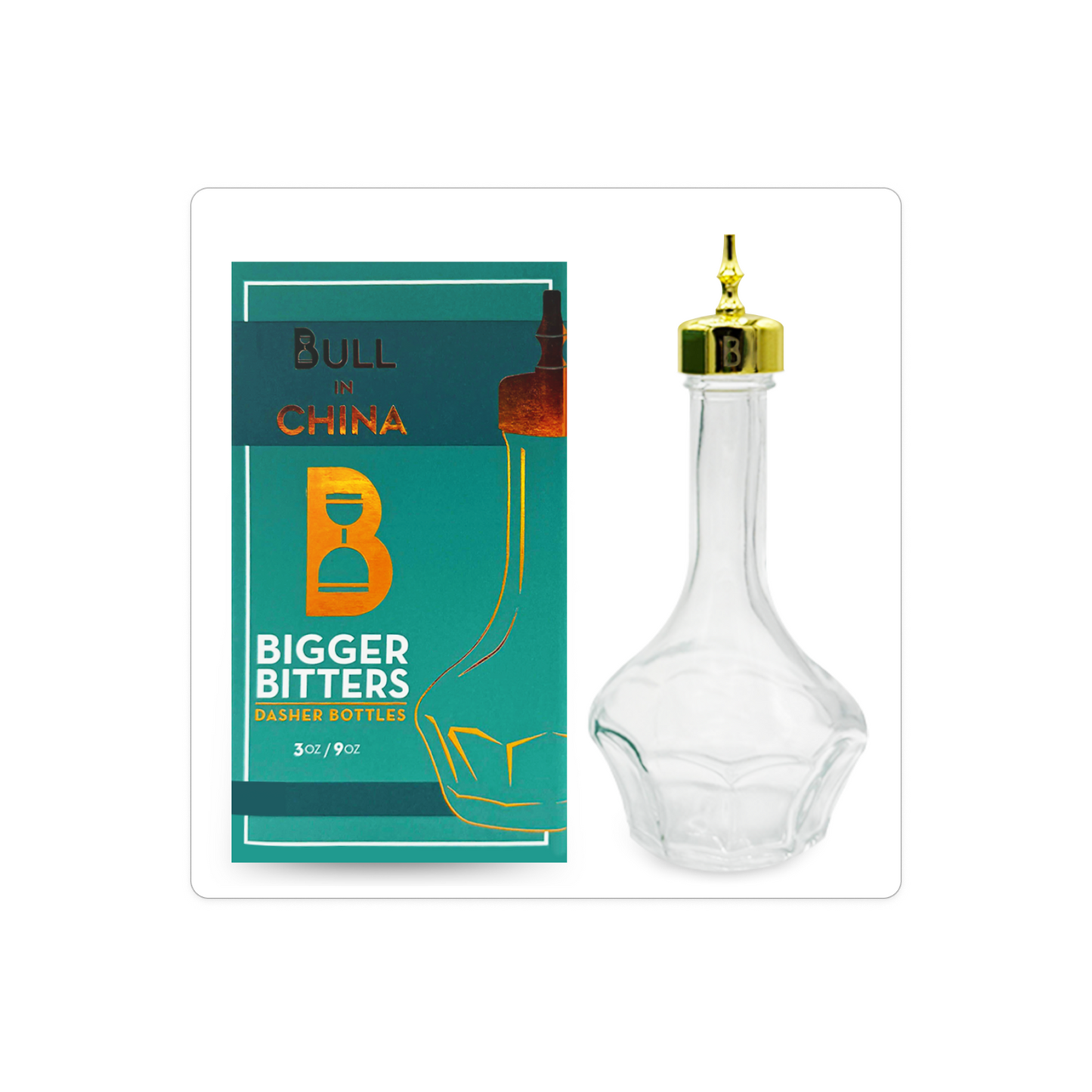 Bigger Bitters Bottles - 3oz/90ml Professional Dasher Bottles | High-Volume Bar Bitters Dispensers | Barsonist