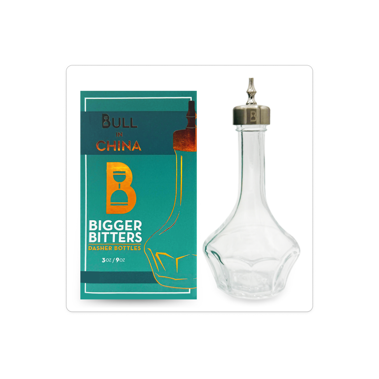 Bigger Bitters Bottles - 3oz/90ml Professional Dasher Bottles | High-Volume Bar Bitters Dispensers | Barsonist