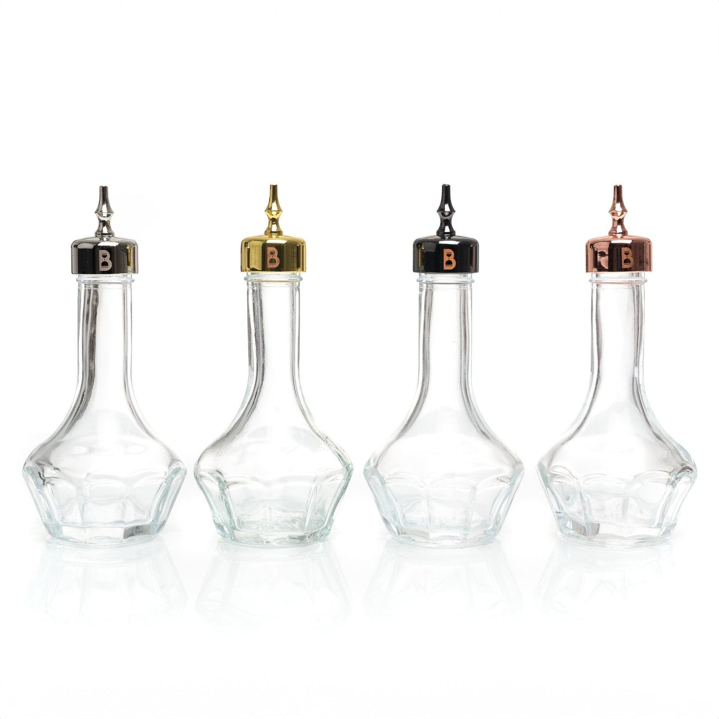 Bigger Bitters Bottles - 3oz/90ml Professional Dasher Bottles | High-Volume Bar Bitters Dispensers | Barsonist