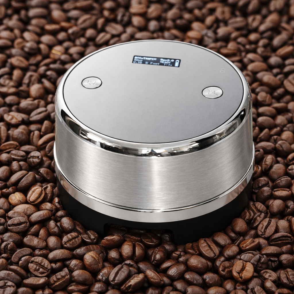 BOSeTamper 58.5mm Pro Espresso Tamper with Wireless Charger and Travel Case | Barsonist